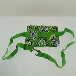 Vera Bradley Fanny Bag / Crossbody Bag,  "Cupcakes Green"
